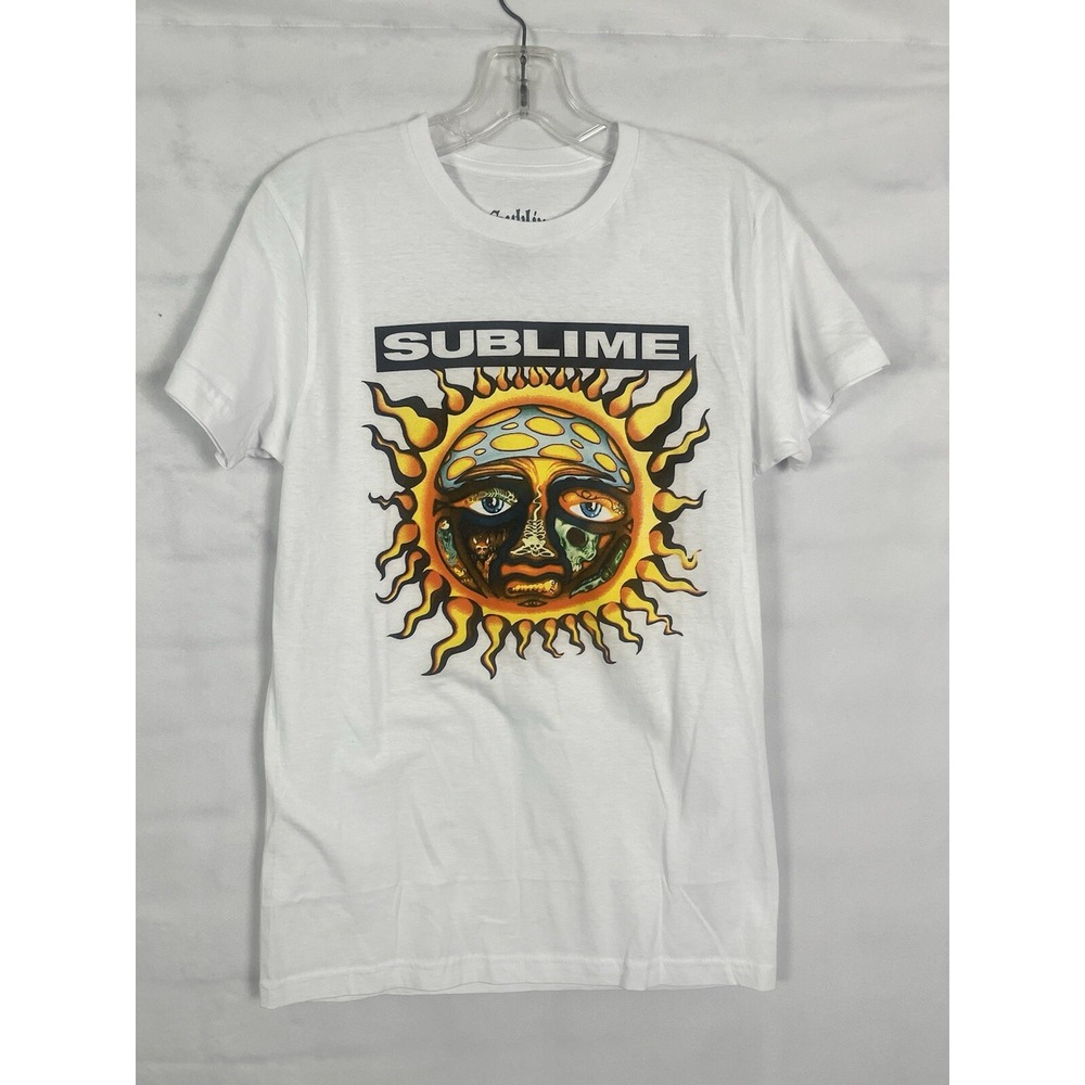 SUBLIME Shirt Mens S 2006 40 Oz. To Freedom Album Band Jersey Cotton White